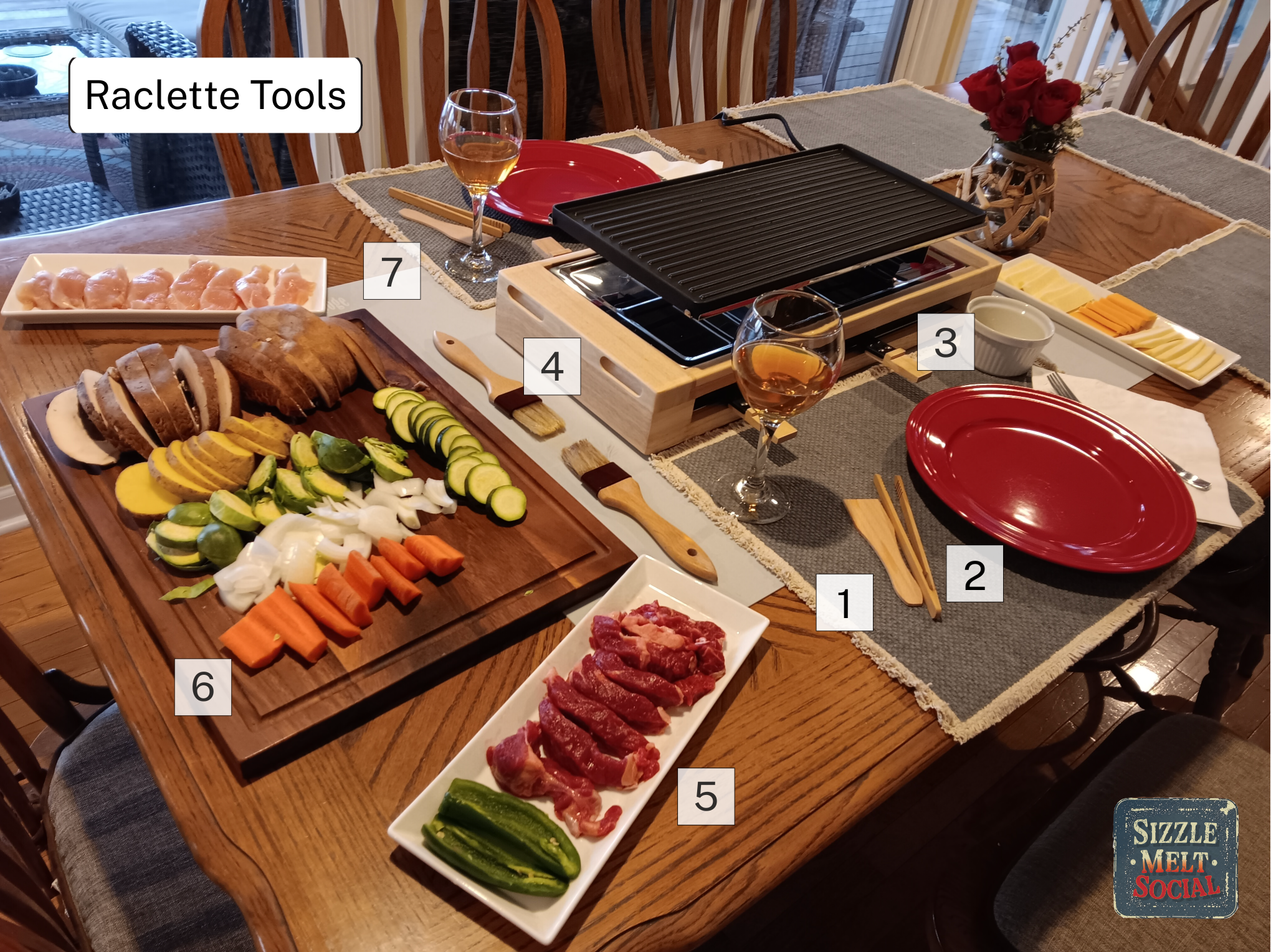 raclette tools