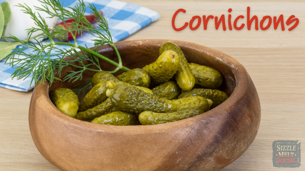 Small Bites, Big Impact: Mini Sides for Raclette Parties cornichons